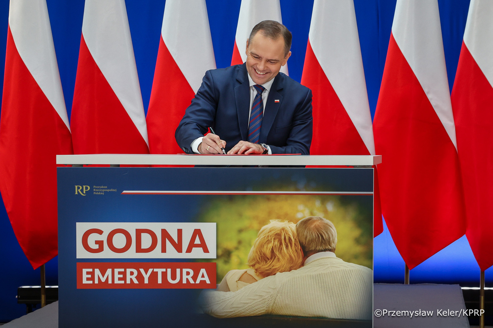 Godna Emerytura Zdjęcie: Przemysław Keler/prezydent.pl/