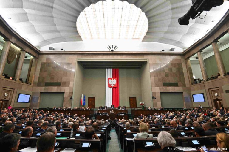 Dopłaty do składek artystów przegłosowane. fot. Anna Strzyżak/Kancelaria Sejmu