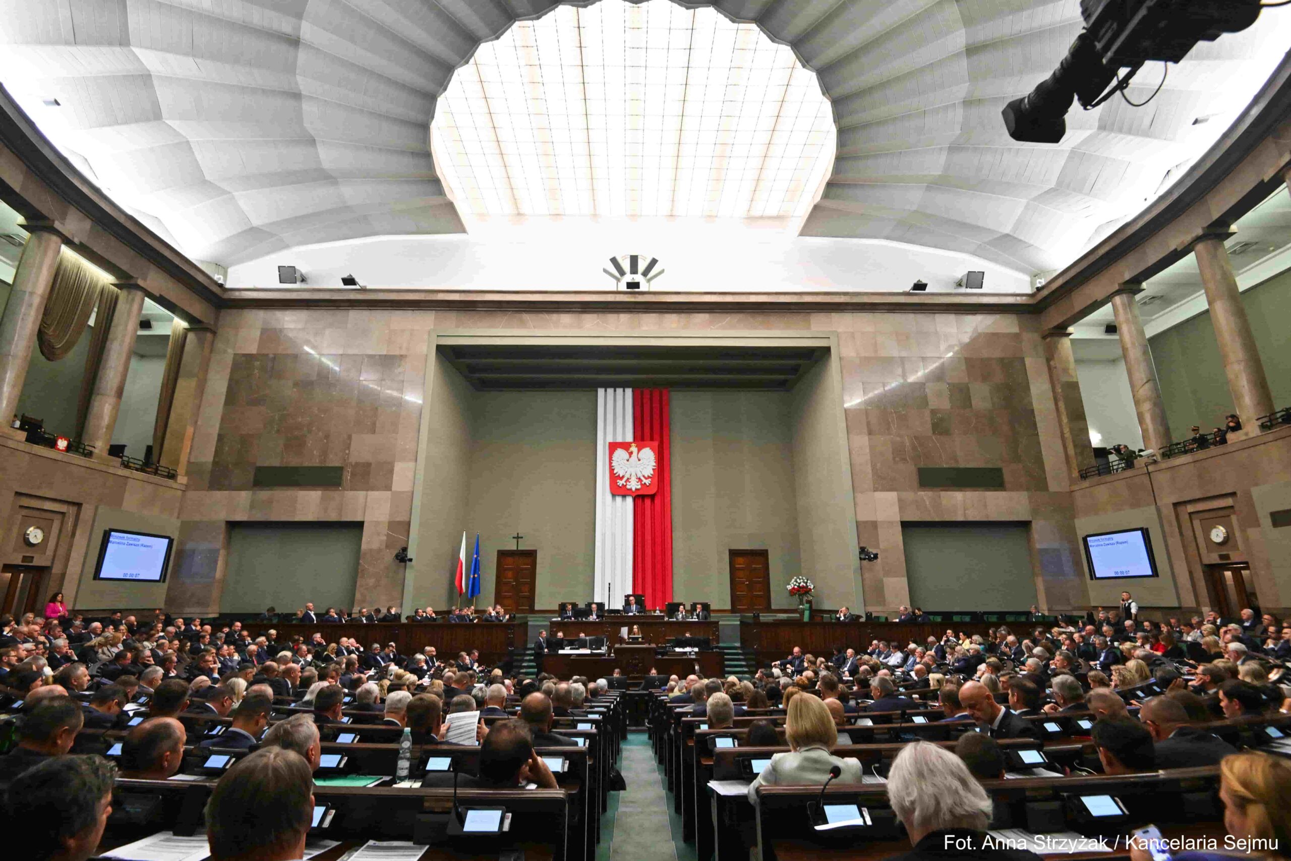 Dopłaty do składek artystów przegłosowane. fot. Anna Strzyżak/Kancelaria Sejmu