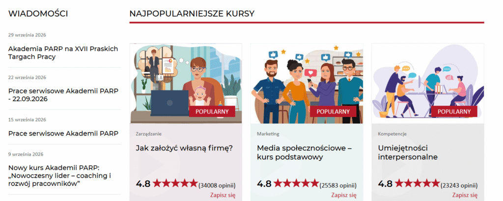 Darmowe Kursy Online od PARP dla Seniorów